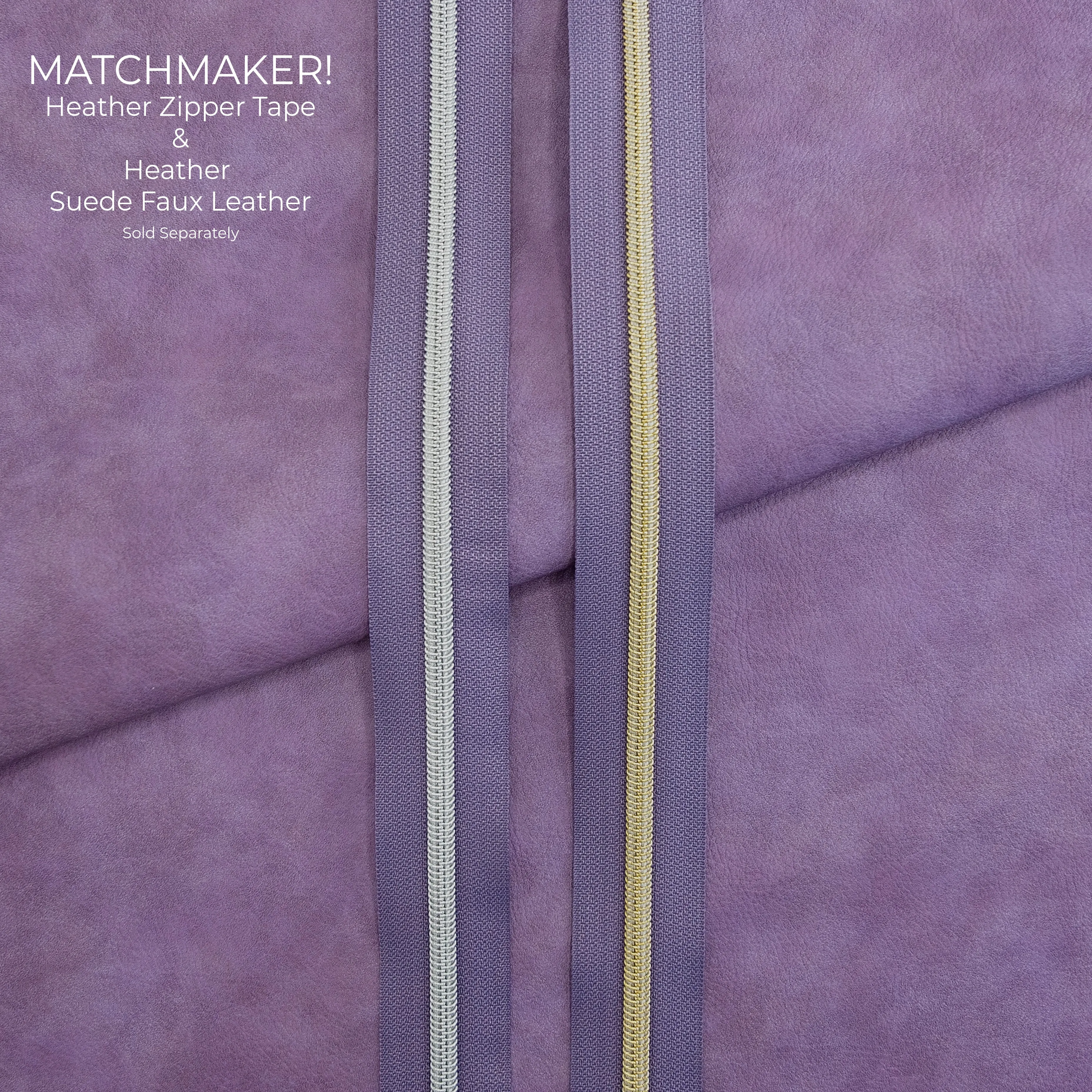 #5 Nylon Zipper Tape - Heather