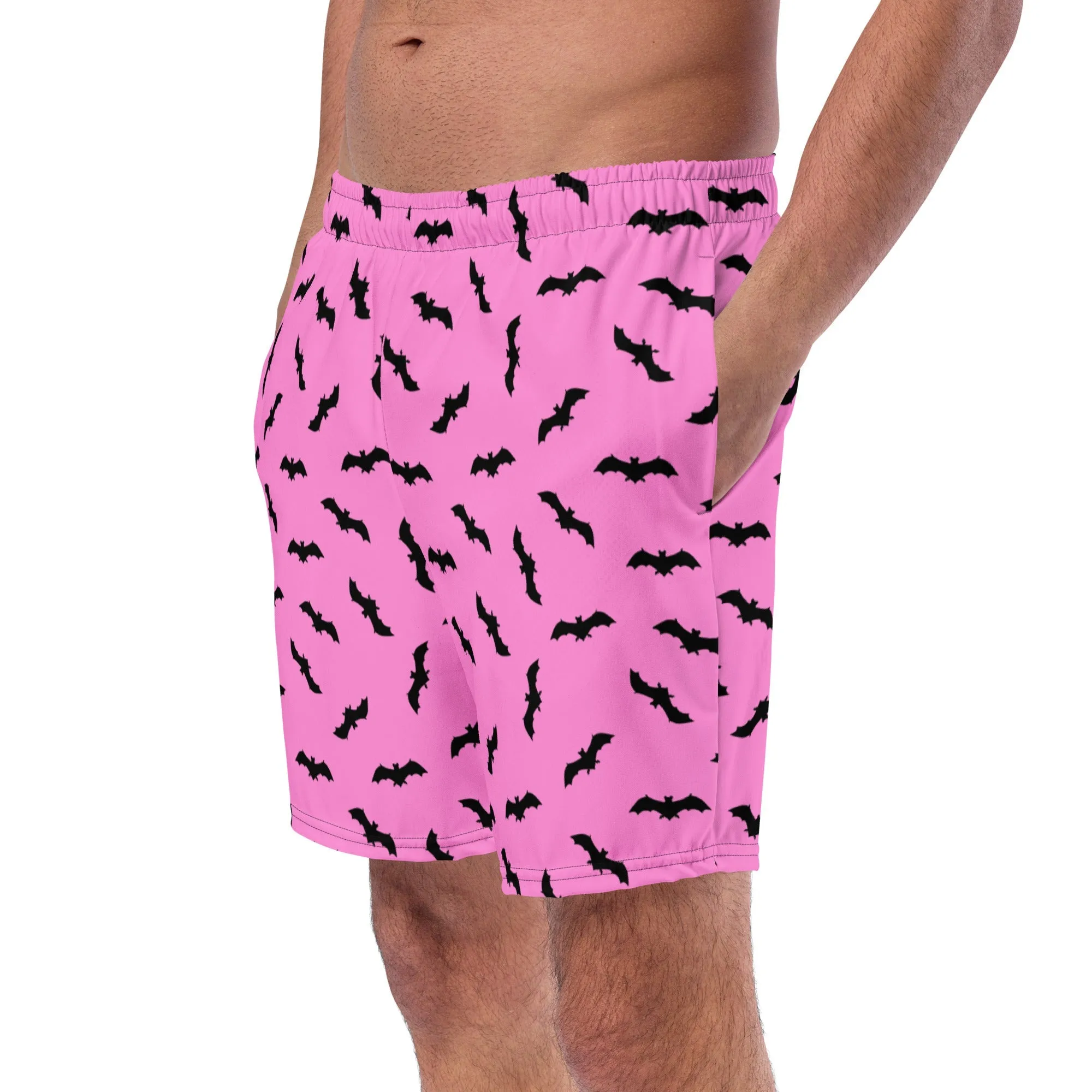 Bat Babe Men's Swim Trunks