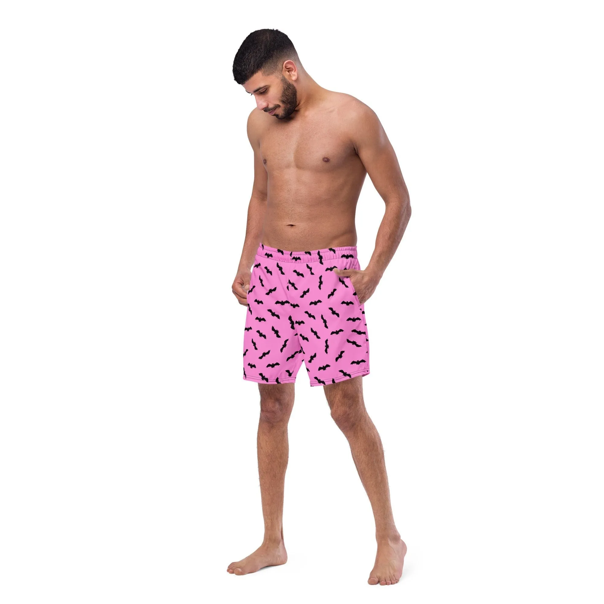 Bat Babe Men's Swim Trunks
