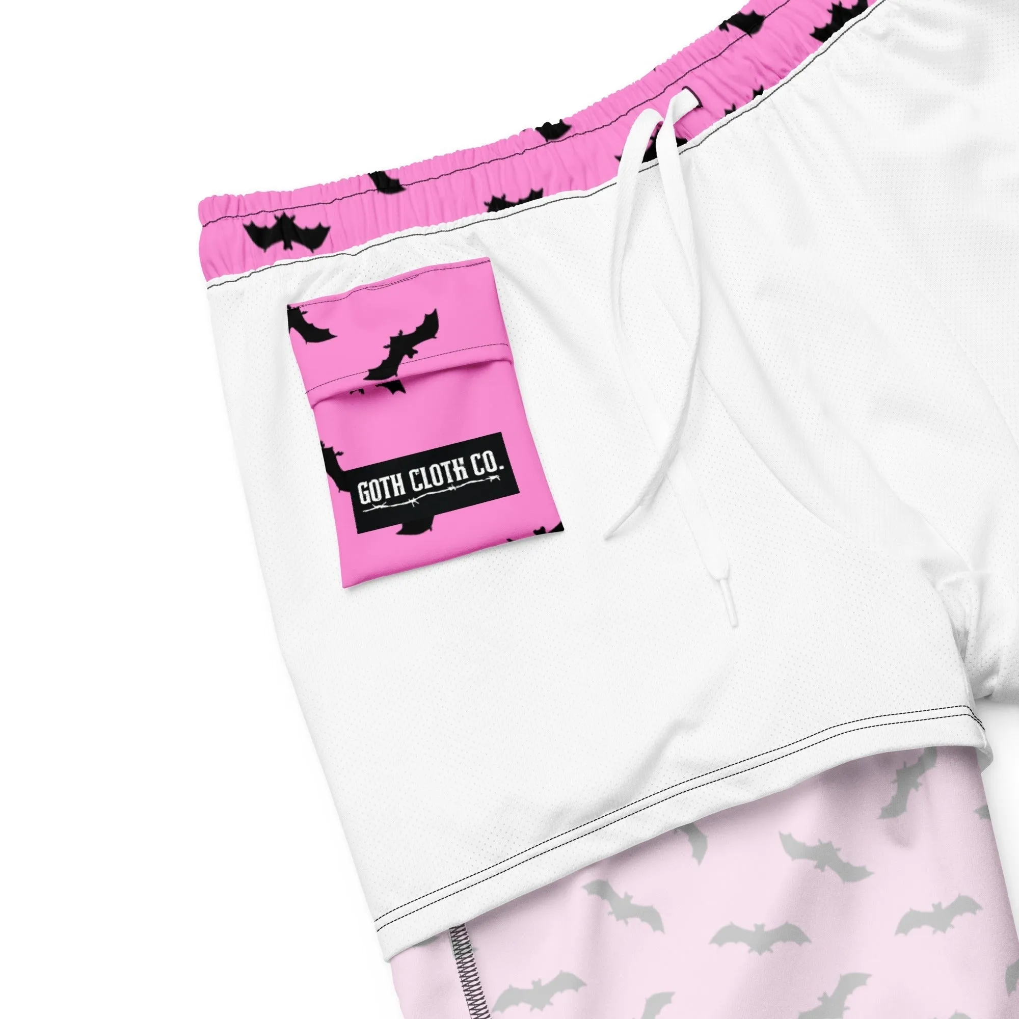 Bat Babe Men's Swim Trunks