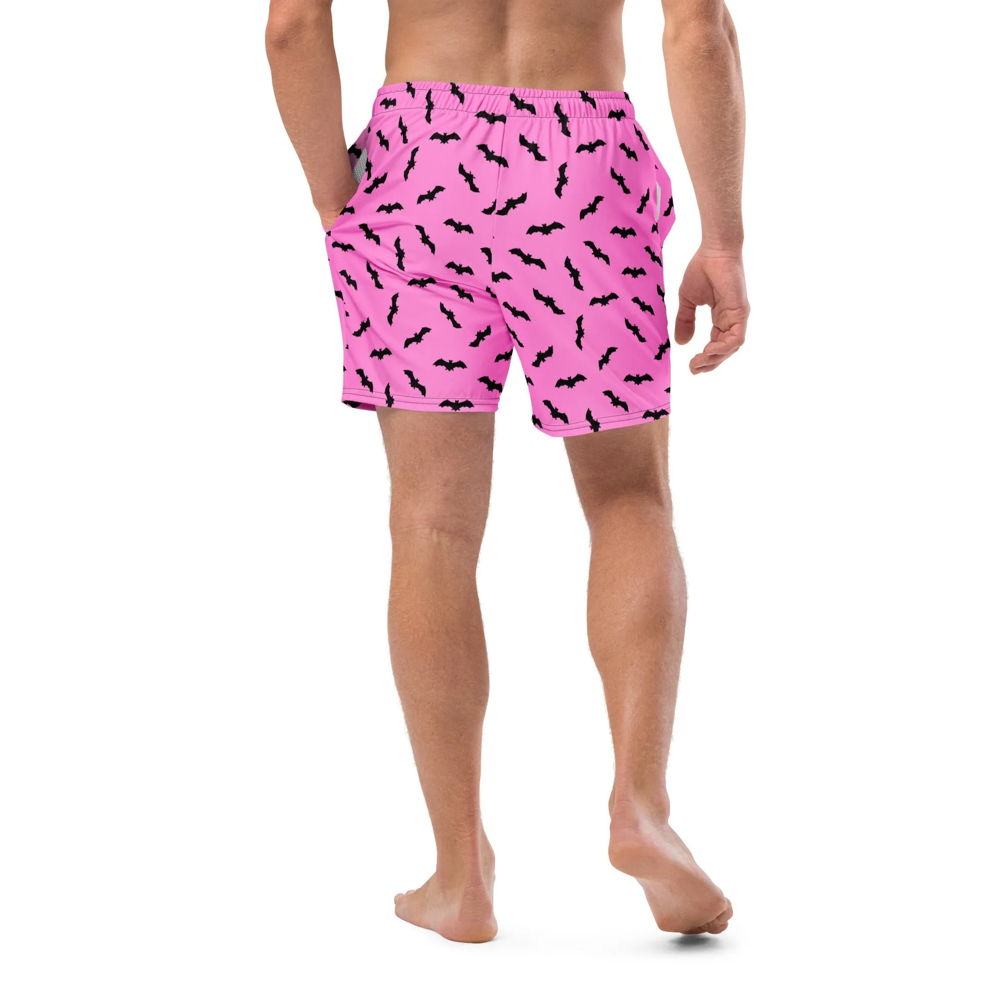 Bat Babe Men's Swim Trunks