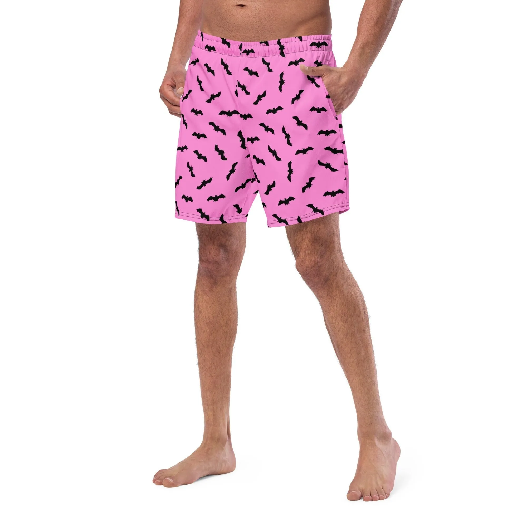 Bat Babe Men's Swim Trunks