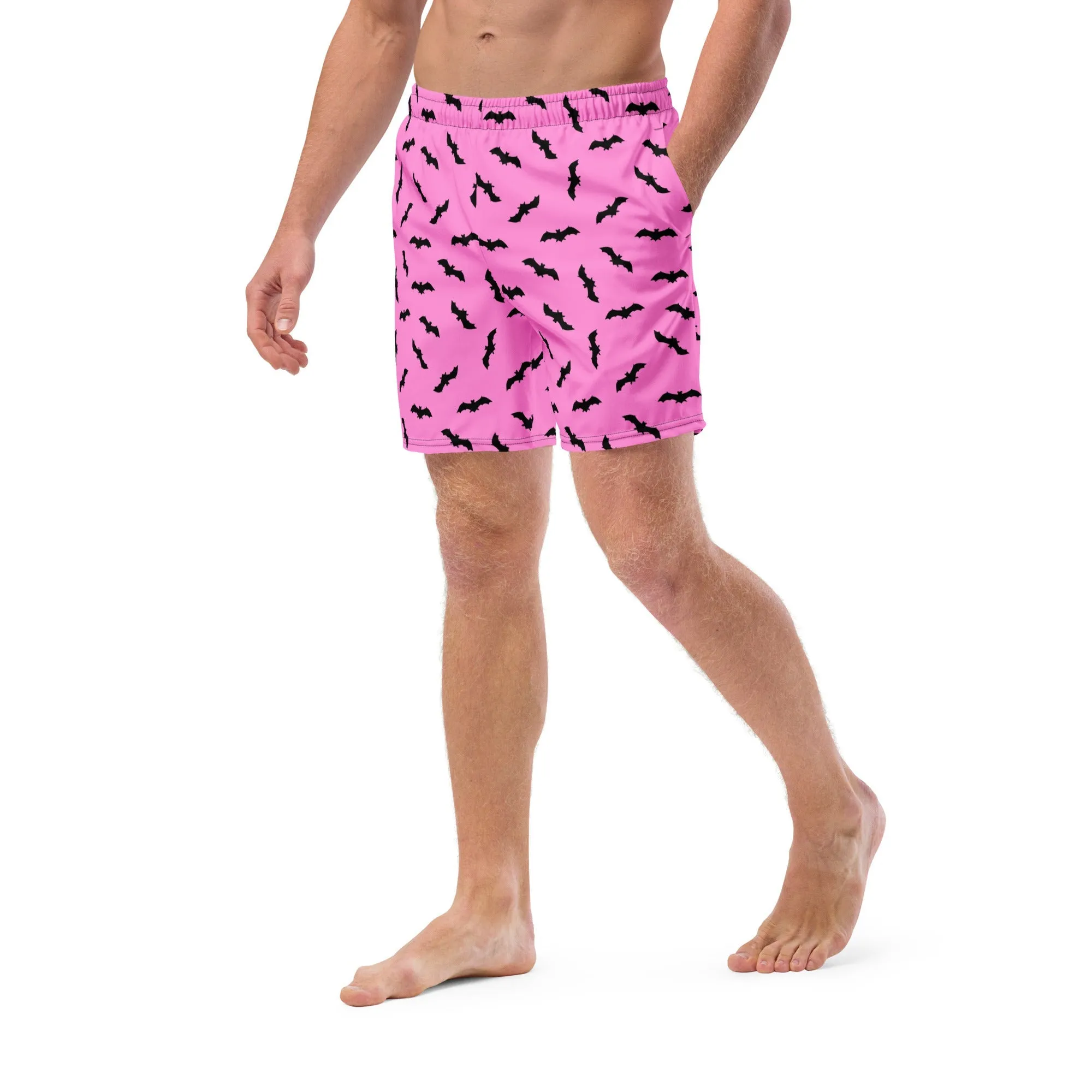 Bat Babe Men's Swim Trunks