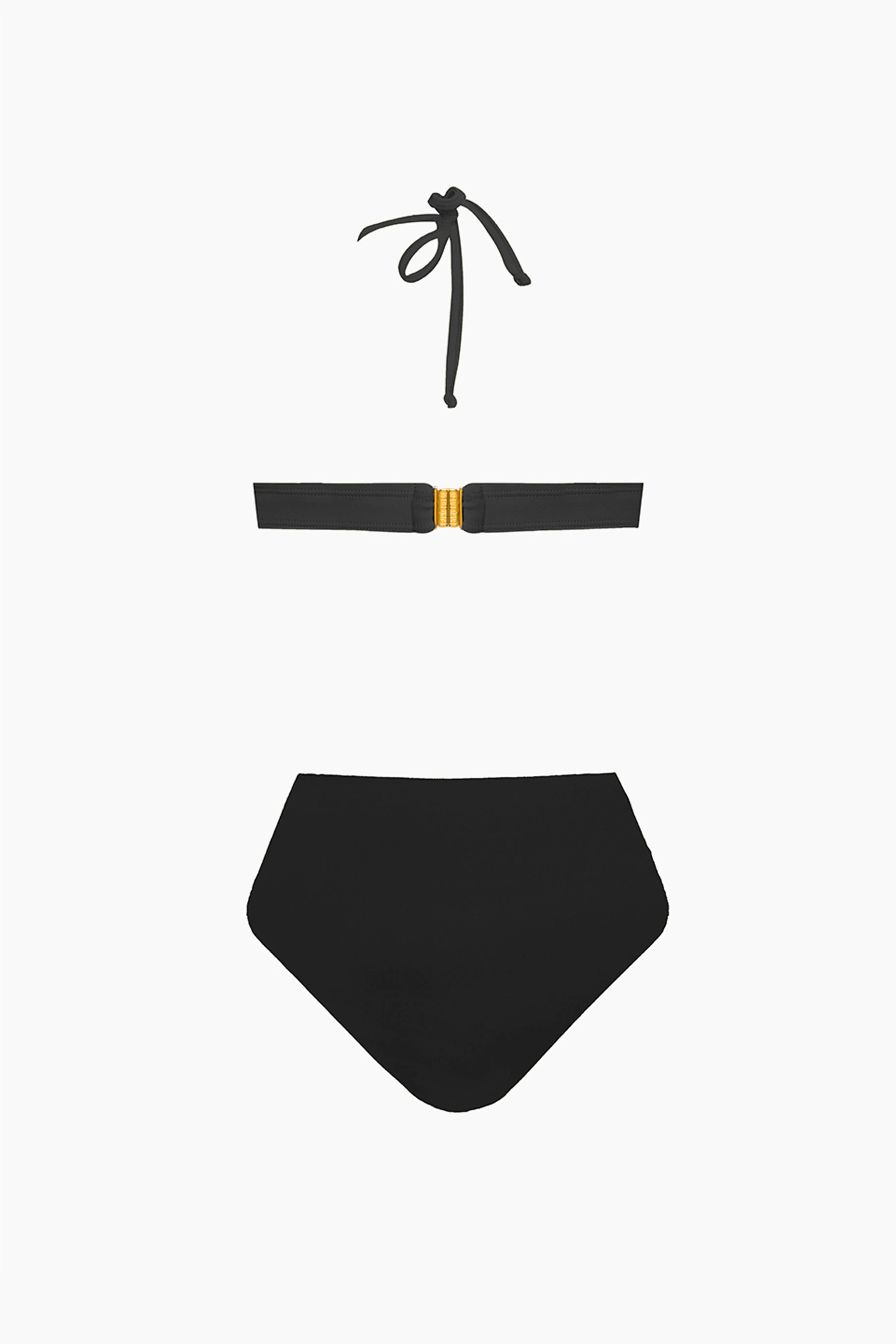 Black Cut-out One-piece
