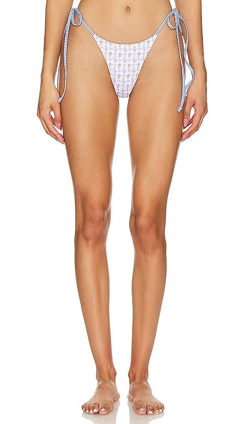 Frankies Bikinis Divine Bottom in Blue,Pink