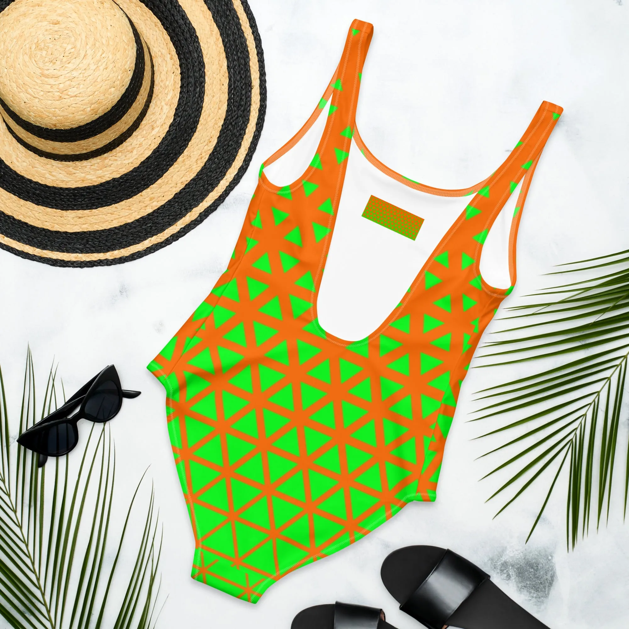 Lemon and Lime - One-Piece Swimsuit