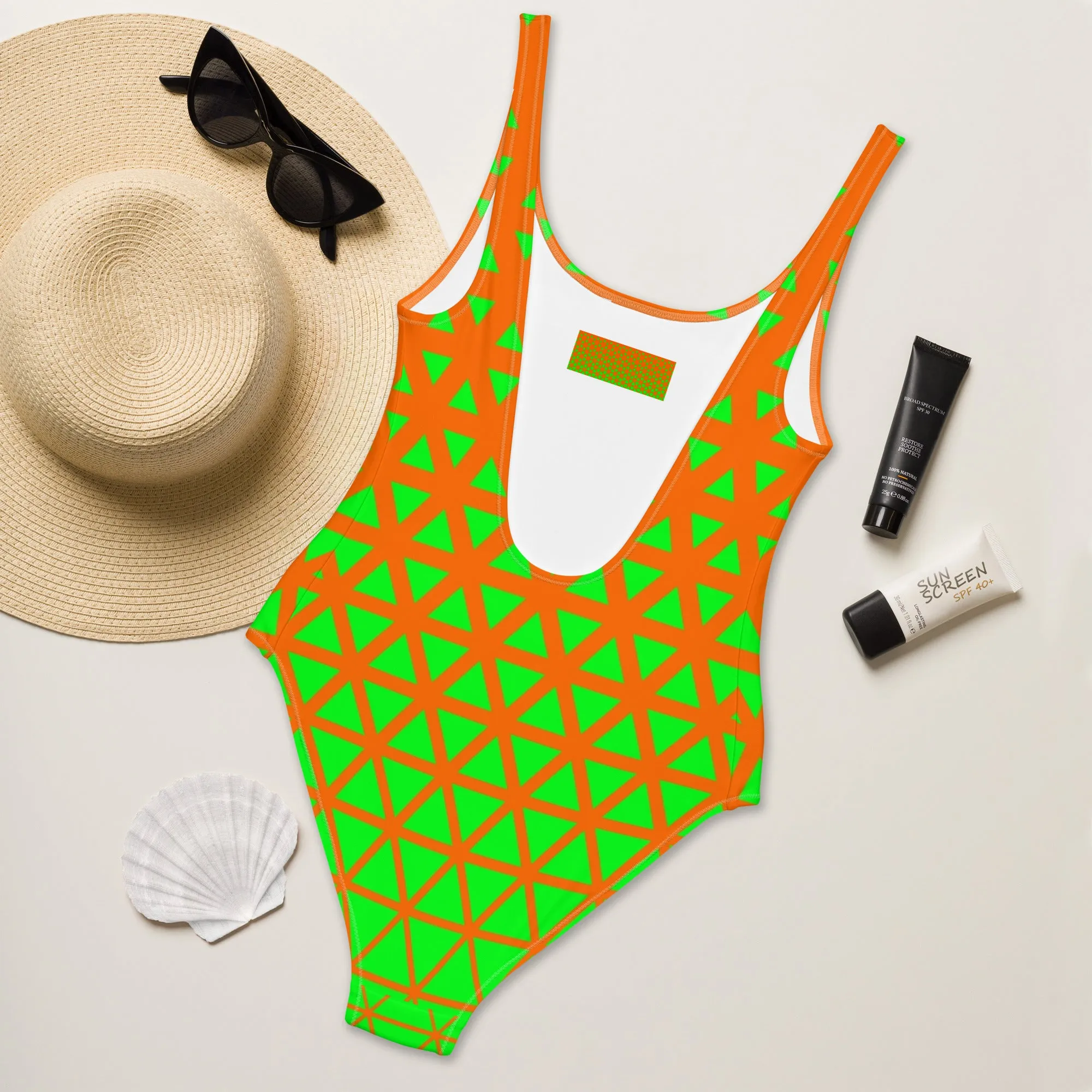 Lemon and Lime - One-Piece Swimsuit