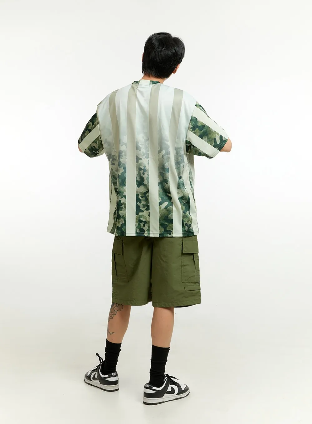 Men's Cargo Cotton Shorts IL412