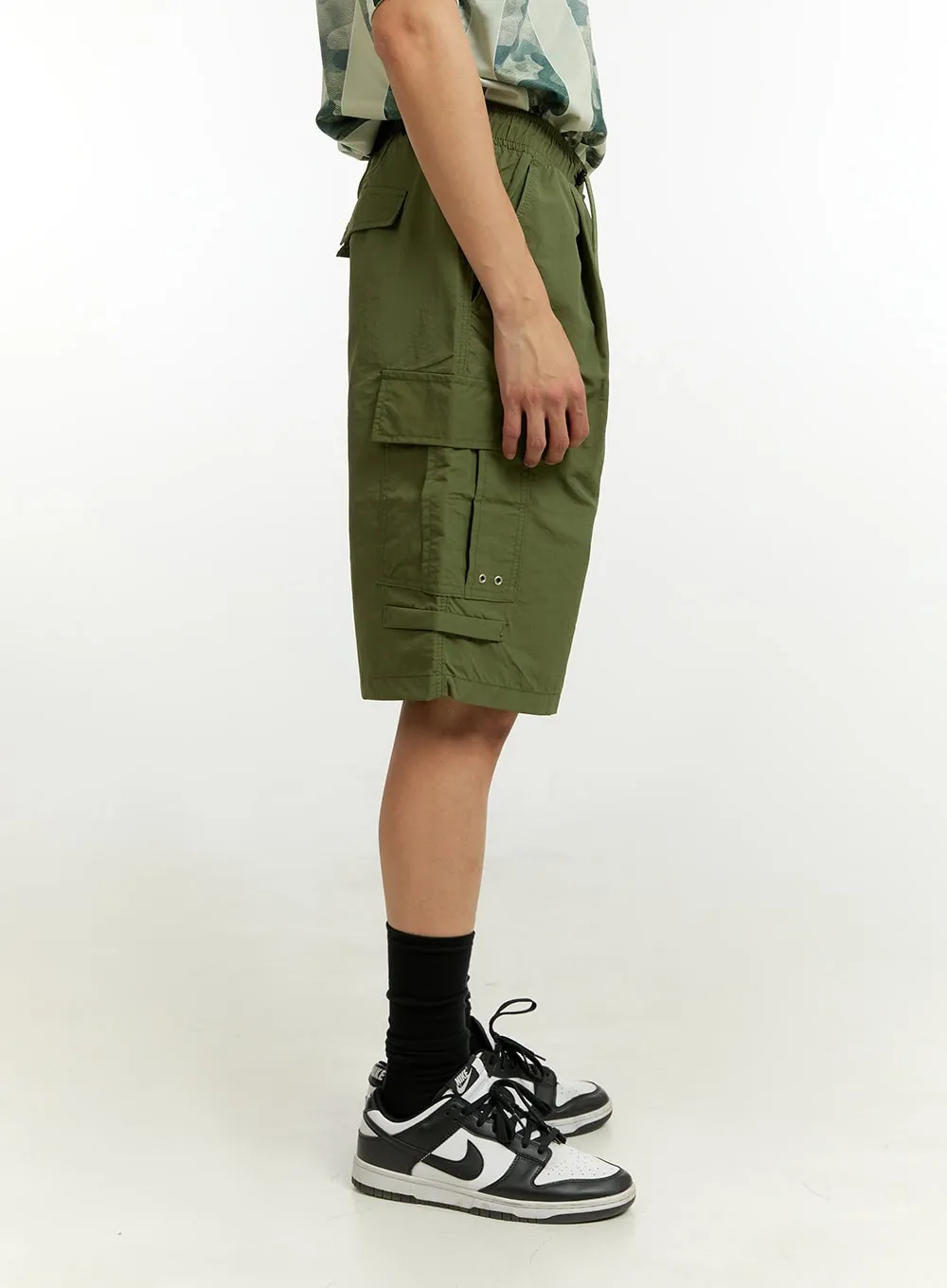 Men's Cargo Cotton Shorts IL412