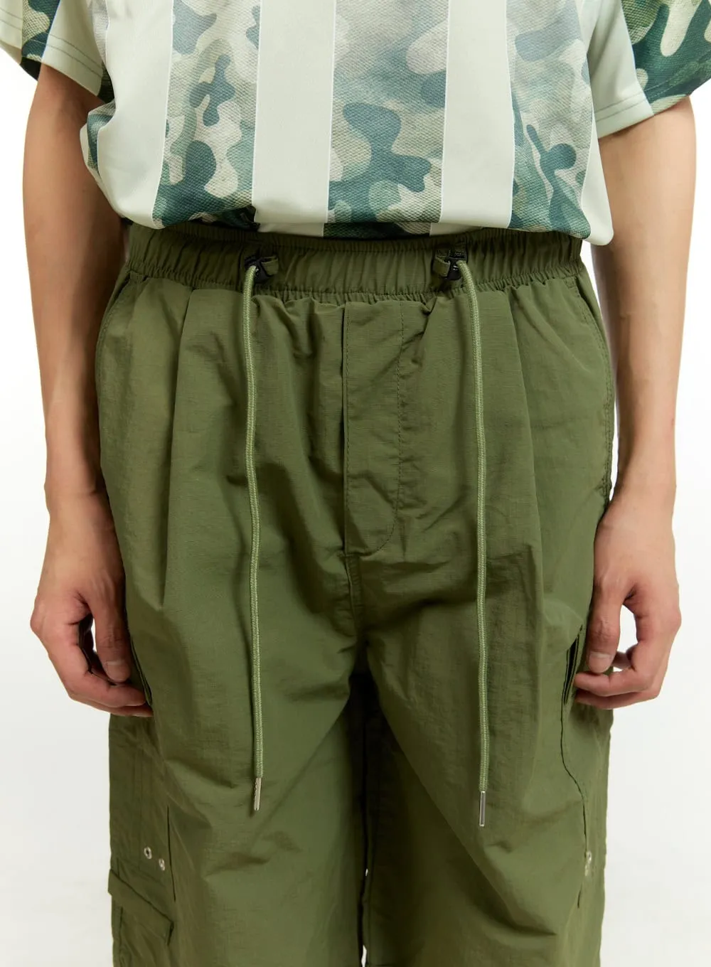 Men's Cargo Cotton Shorts IL412