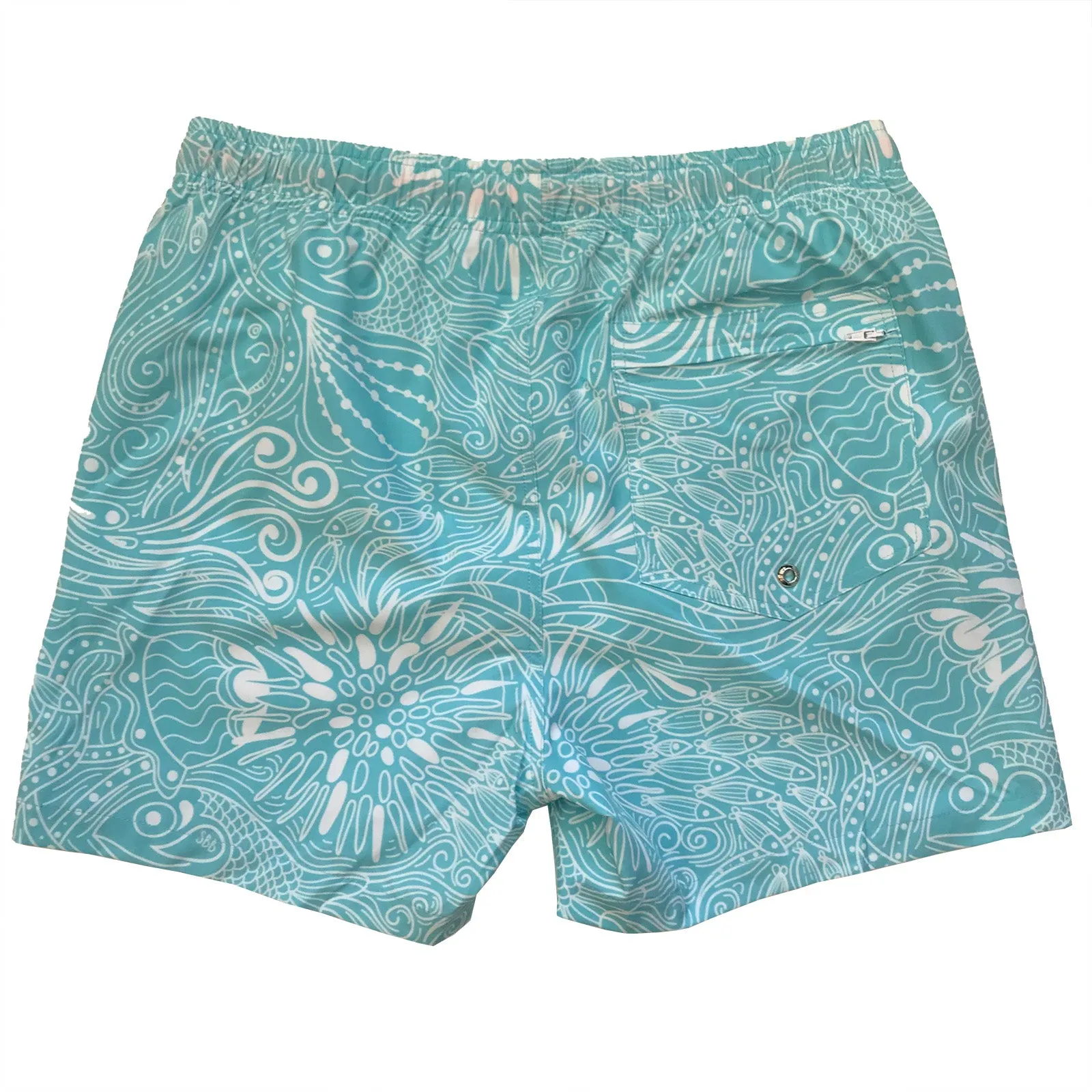 Men's Stretchy Trunks: Sea Urchin