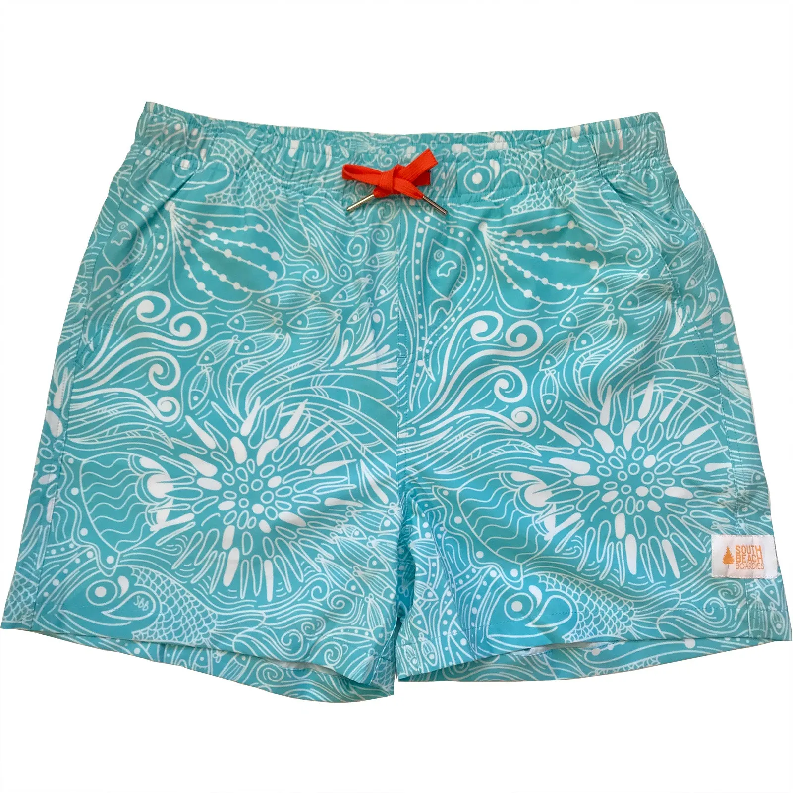 Men's Stretchy Trunks: Sea Urchin