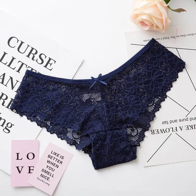 Sexy Lace Panties Women Fashion Cozy Lingerie Tempting