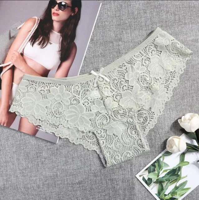 Sexy Lace Panties Women Fashion Cozy Lingerie Tempting