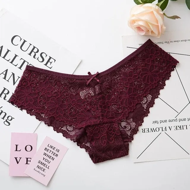Sexy Lace Panties Women Fashion Cozy Lingerie Tempting