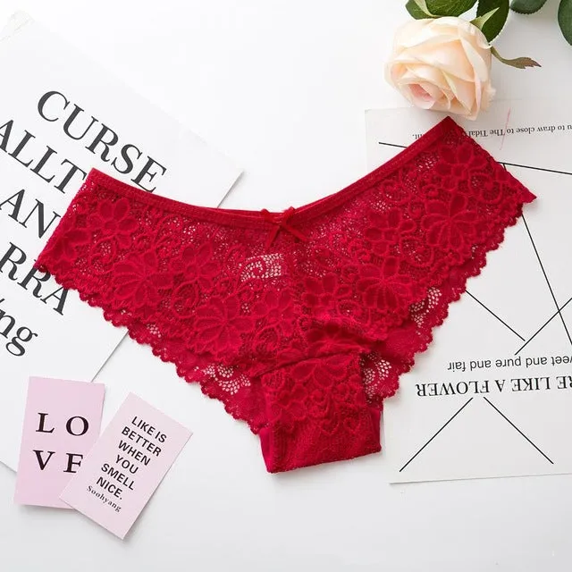 Sexy Lace Panties Women Fashion Cozy Lingerie Tempting