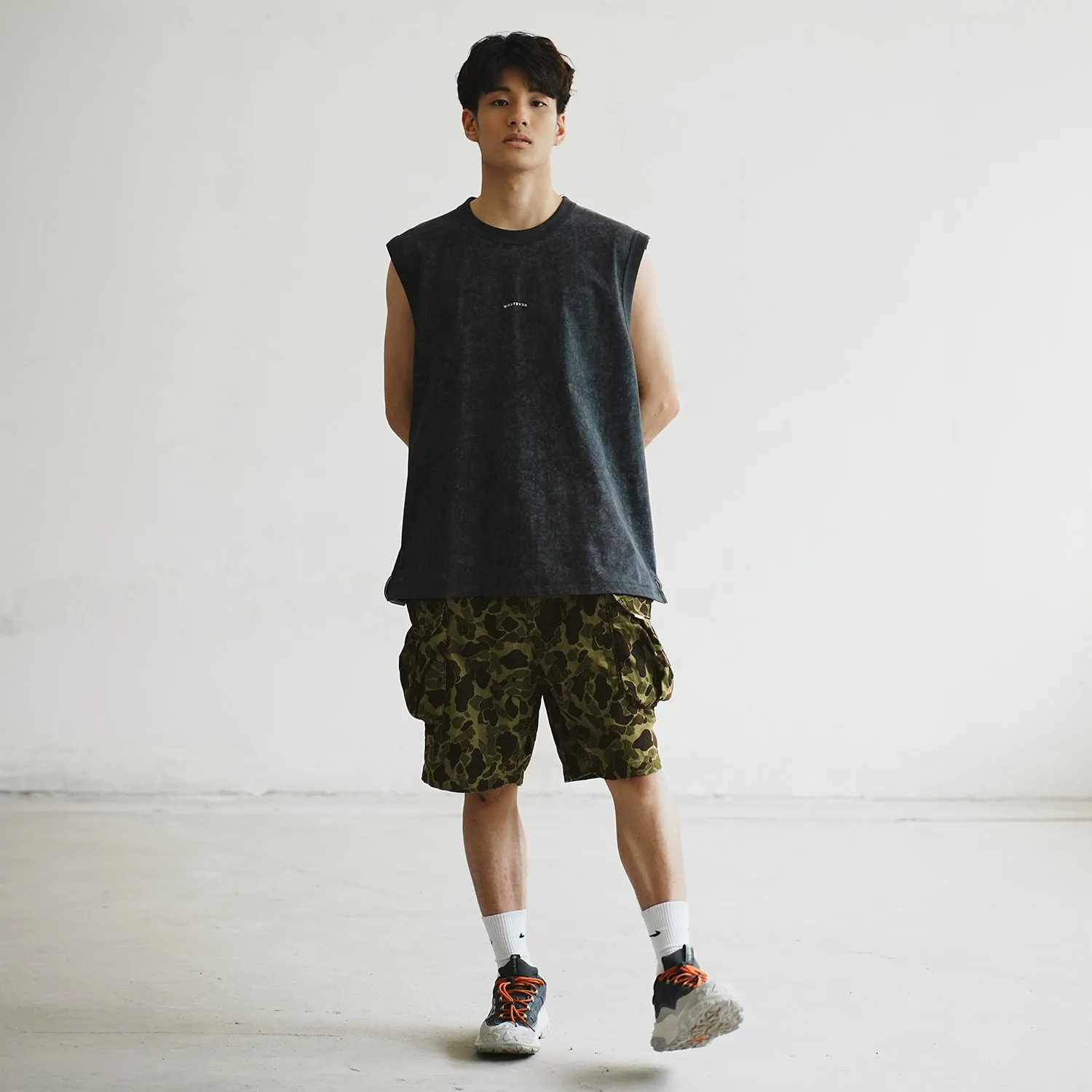 (YP375) Camouflage Cargo Shorts (Online Exclusive)